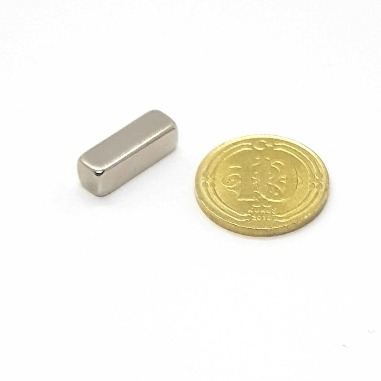 Boy 15mm En 5mm Kalınlık 5mm N35 seri Güçlü Neodyum Mıknatıs