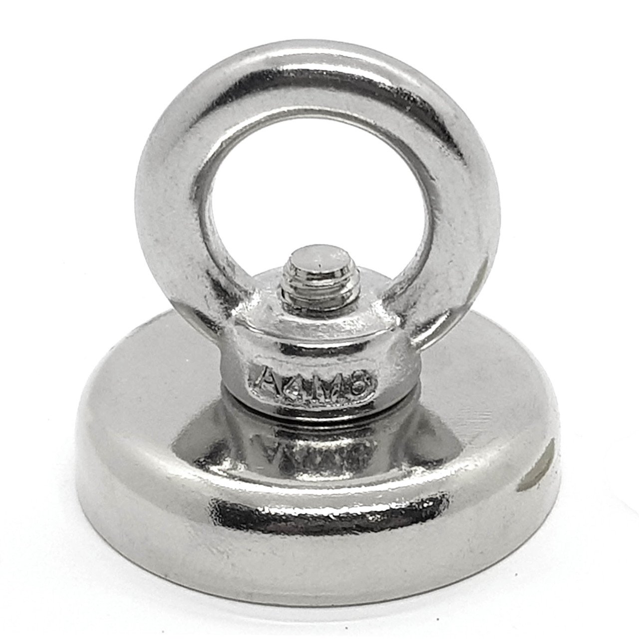 12\'Lİ PAKET 48mm Neodyum Pot Mıknatıs - Magnet Fishing Çok Güçlü Kurtarma Mıknatısı