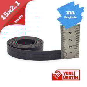 15x2,1mm Esnek Şerit Mıknatıs