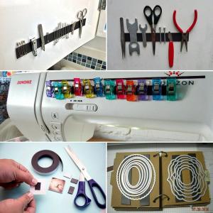 10x2mm 3M Kendinden Yapışkanlı Esnek Şerit Mıknatıs
