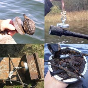 42mm Neodyum Pot Mıknatıs - Magnet Fishing Çok Güçlü Kurtarma Mıknatısı