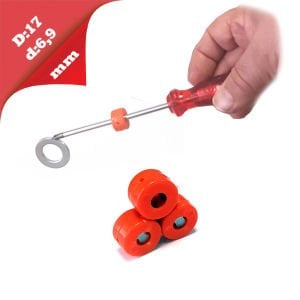 Büyük Boy 4 Adet Tornavida Ucu Mıknatısı