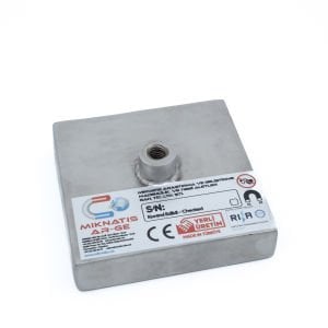 L100W100H25 MM NEODİMYUM DÜZ BAĞLANTI MANYETİK PLAKA