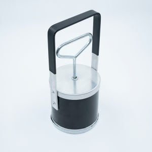 BIRAKTIRMALI SAPSIZ SİYAH METAL TOPLAYICI