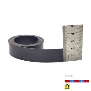 20x2mm 3M Kendinden Yapışkanlı Esnek Şerit Mıknatıs