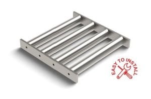 L250W250 MM D25 4 ÇUBUKLU  TEK KATLI NEODİMYUM ELEK SEPERATÖR